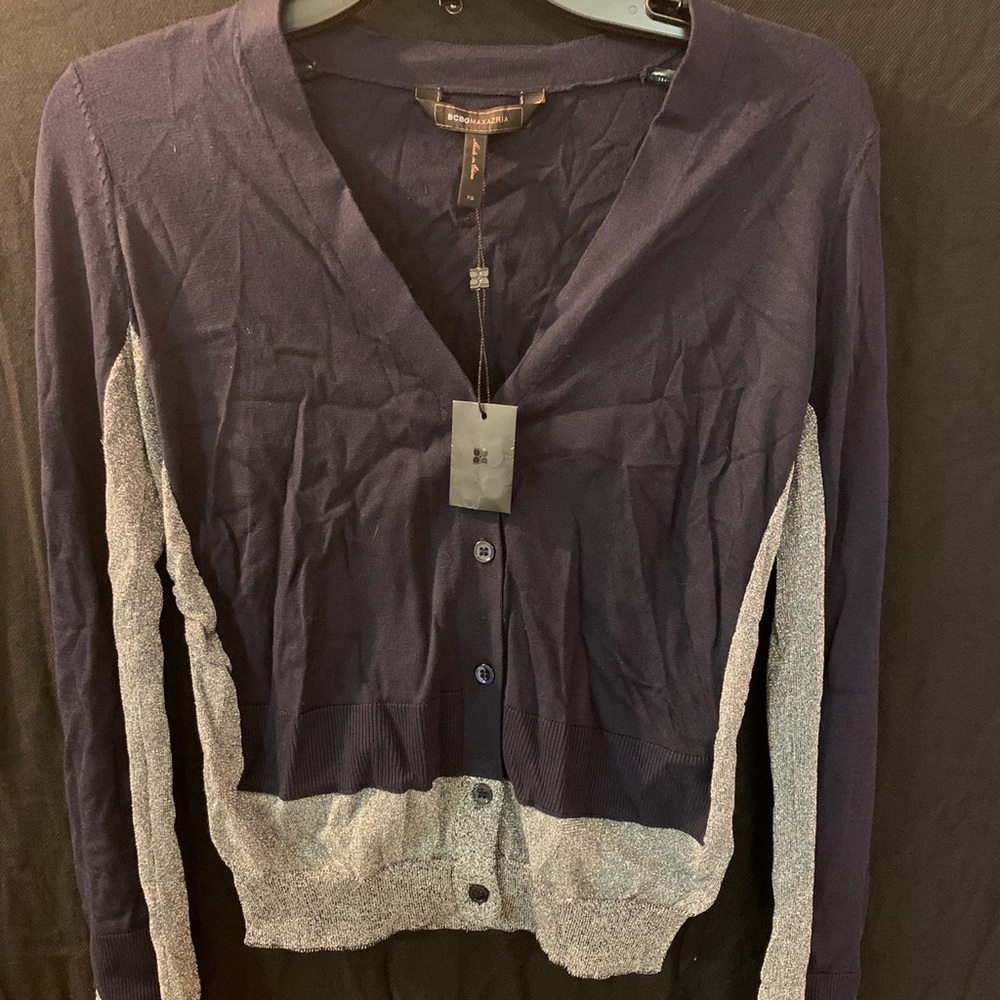NWT BCBG Crop Cardigan Size XS